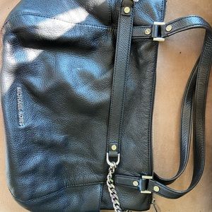 Black leather ”Michael Kors” handbag